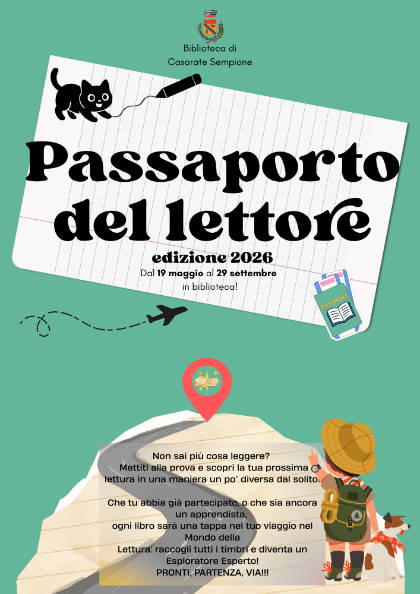Passaporto del lettore edizione 2026