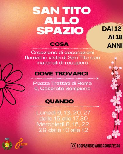 SAN TITO ALLO SPAZIO