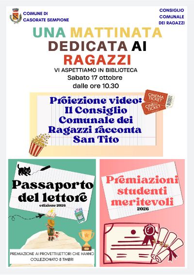 Locandina ragazzi